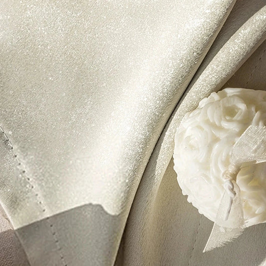 Rideau beige occultant