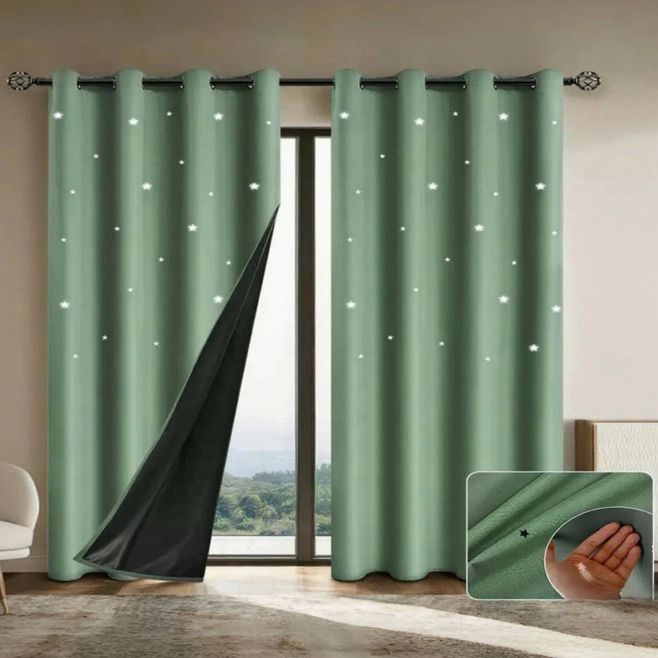 Rideau chambre enfant