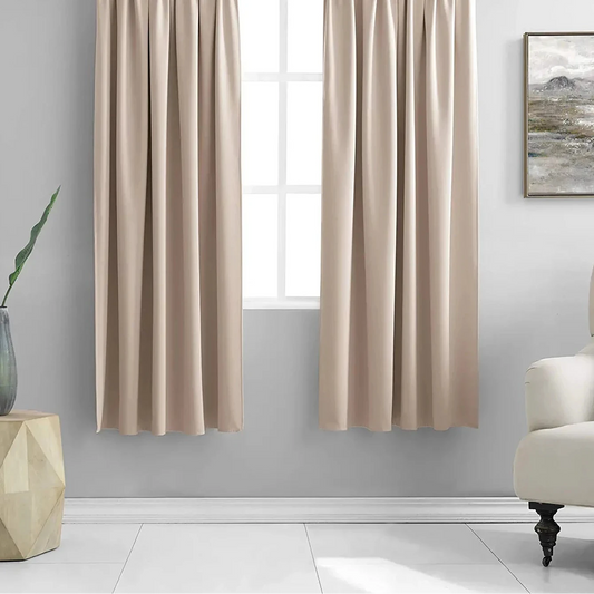 Rideau galon fronceur