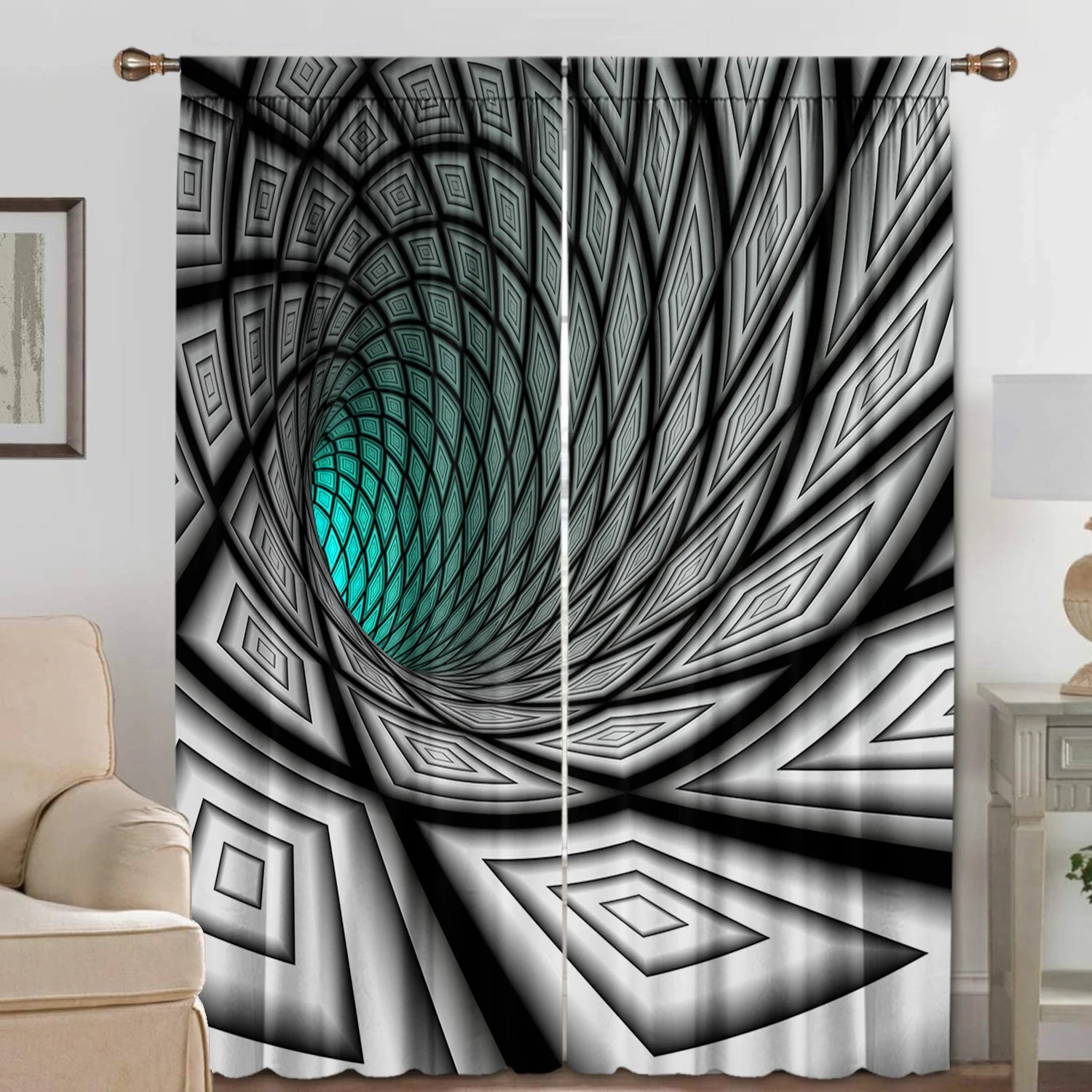 Rideau moderne salon