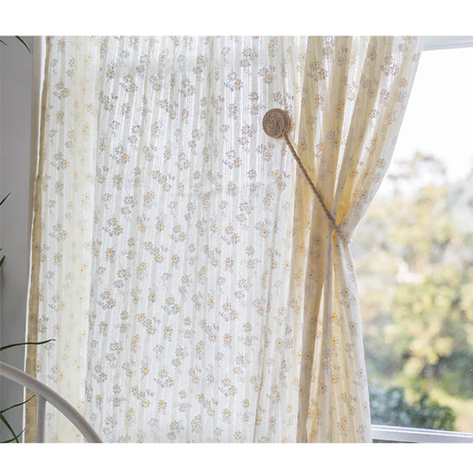 Rideaux fleuris