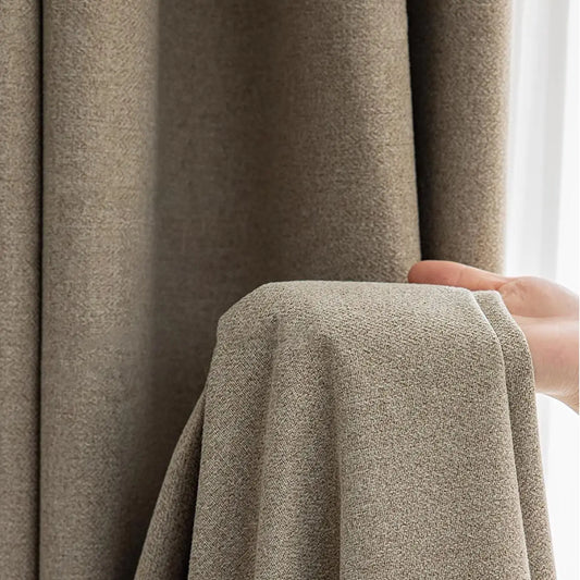 Rideaux thermiques lin